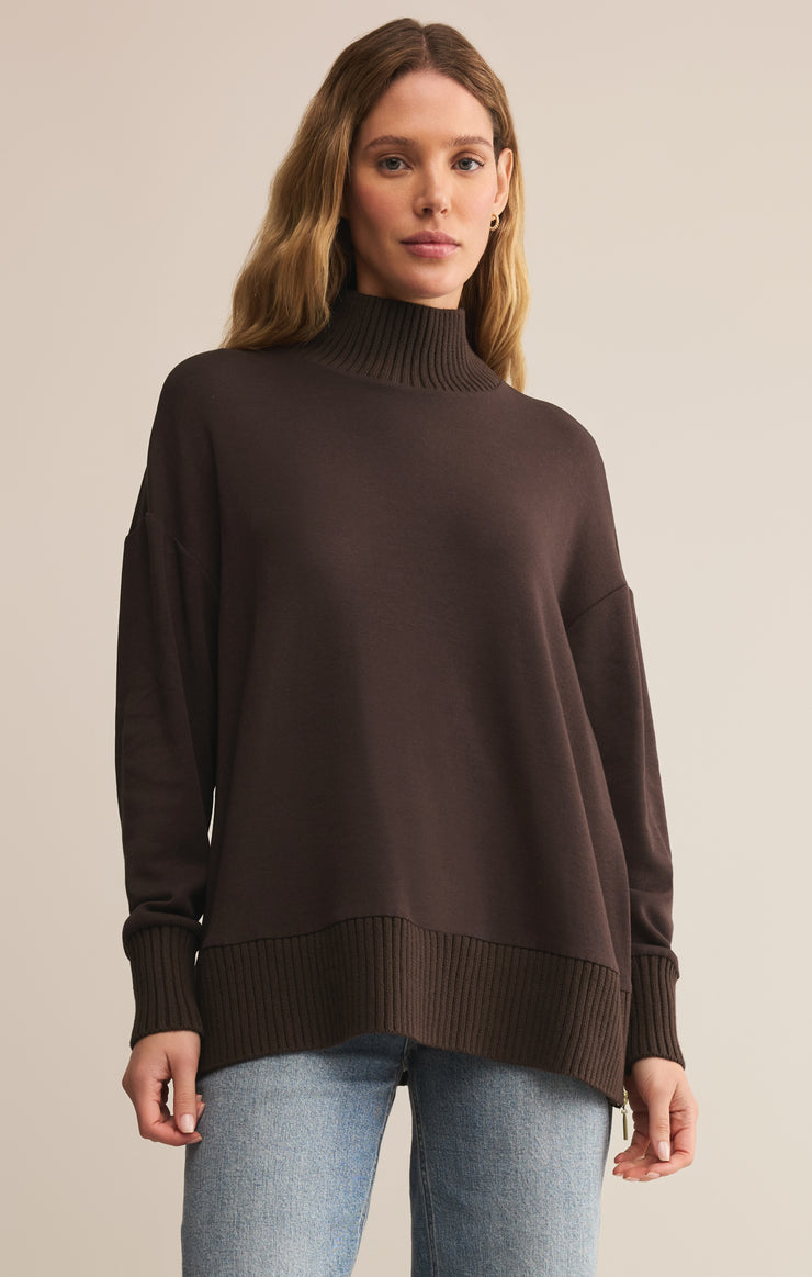 Sable Luxe Long Sleeve - Chocolate Cherry
