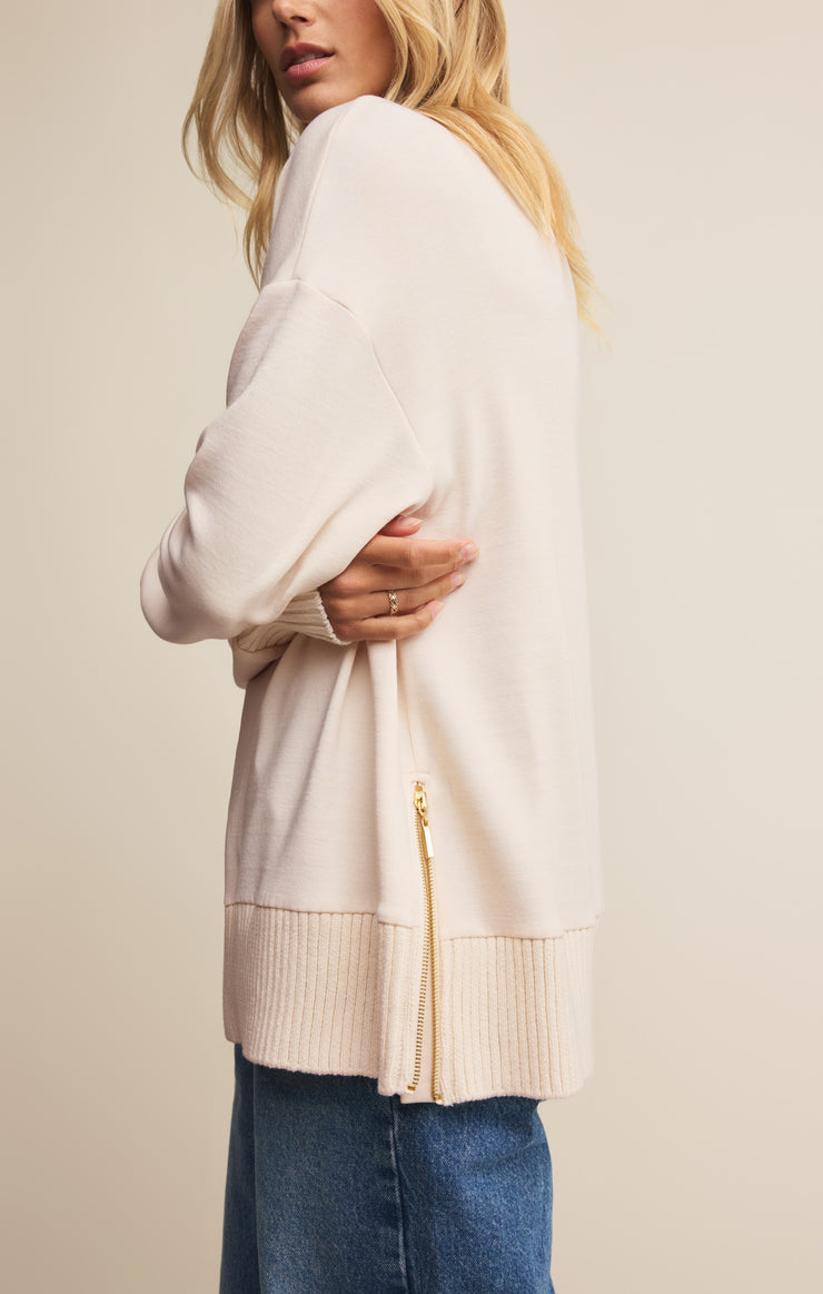Sable Luxe Long Sleeve - Cream