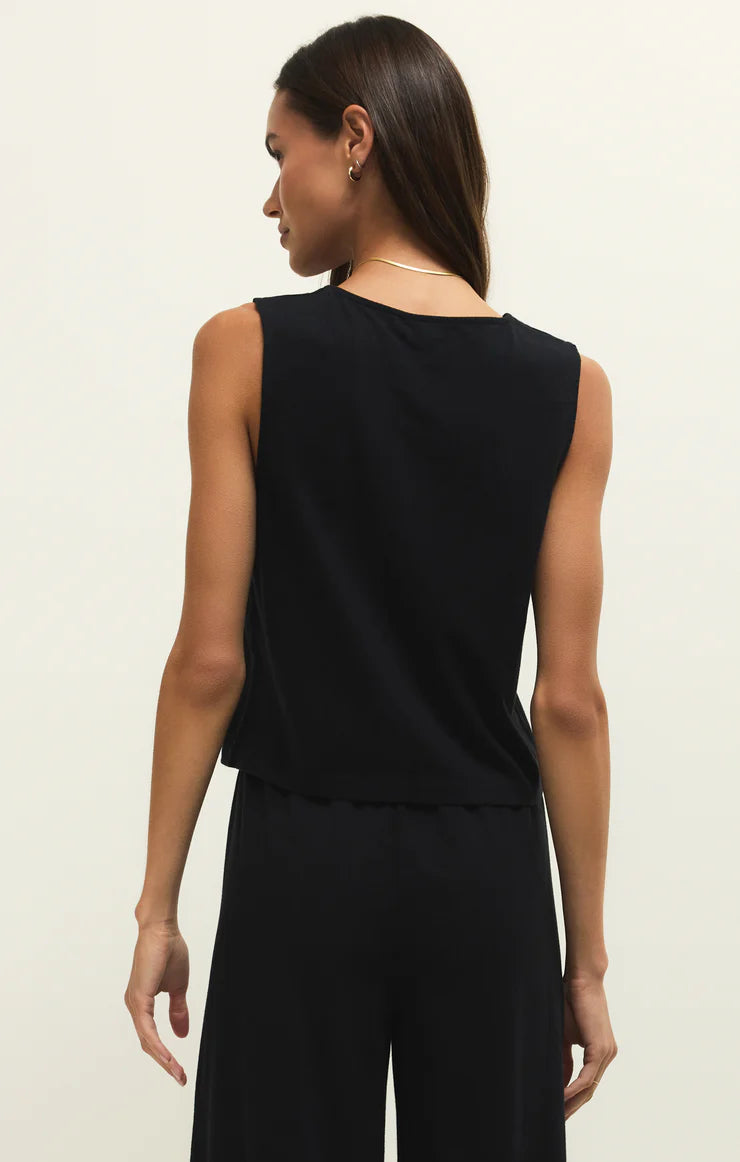 Noelle JerseyTop - Black