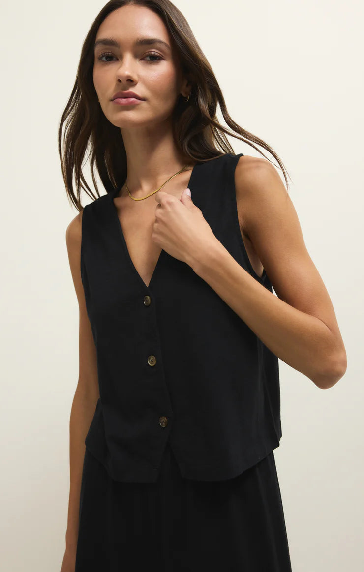 Noelle JerseyTop - Black