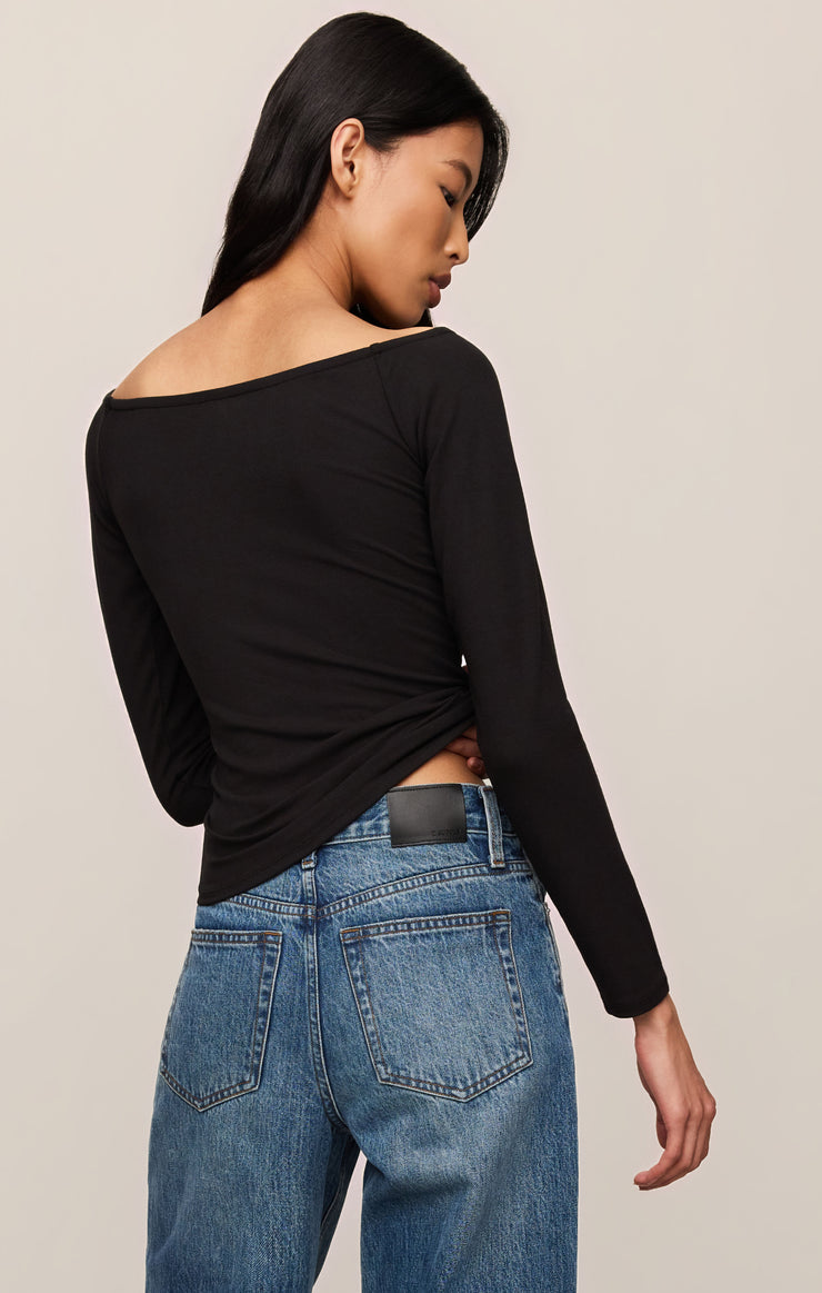 Sabrina Top - Black