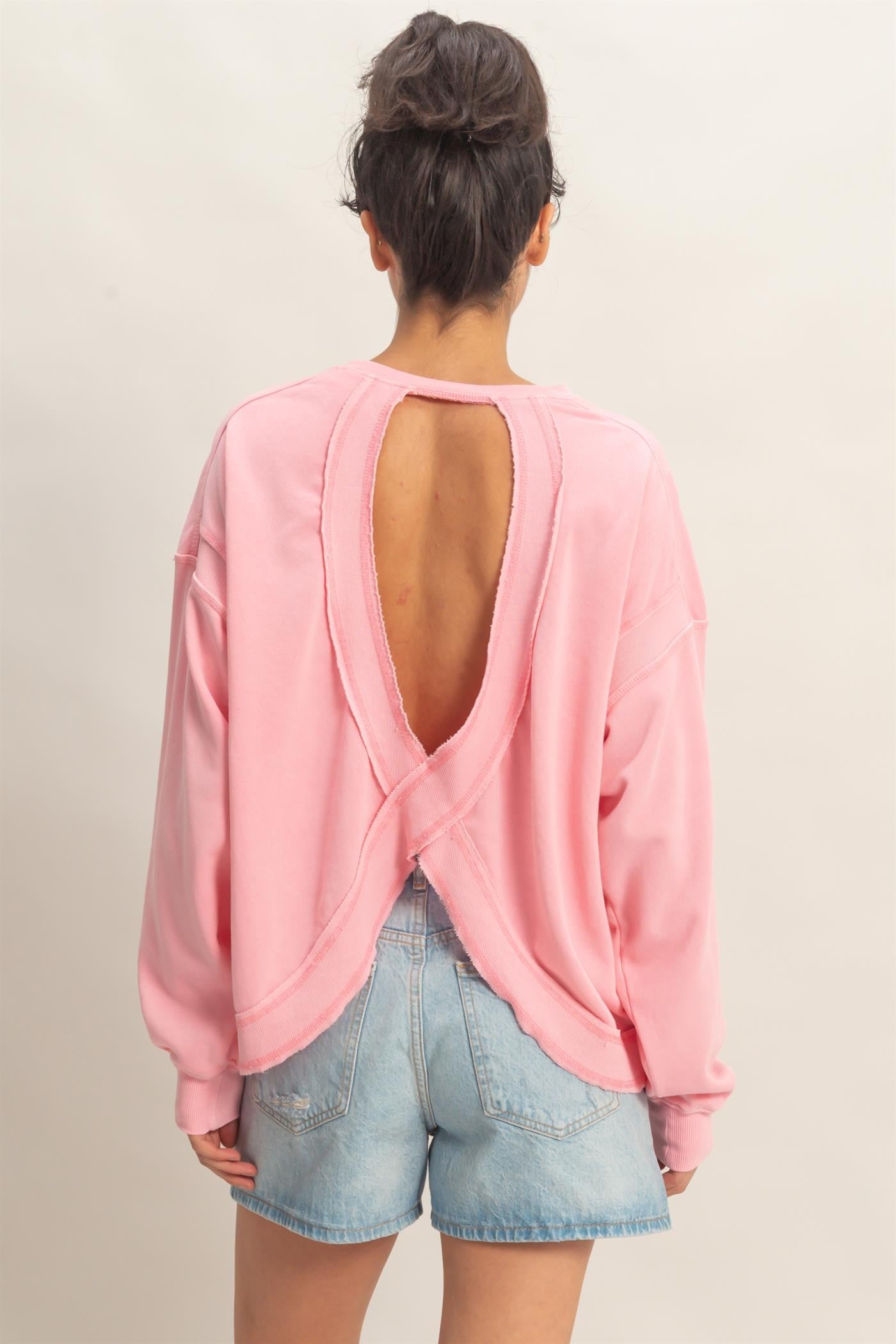 Open Back - Pink