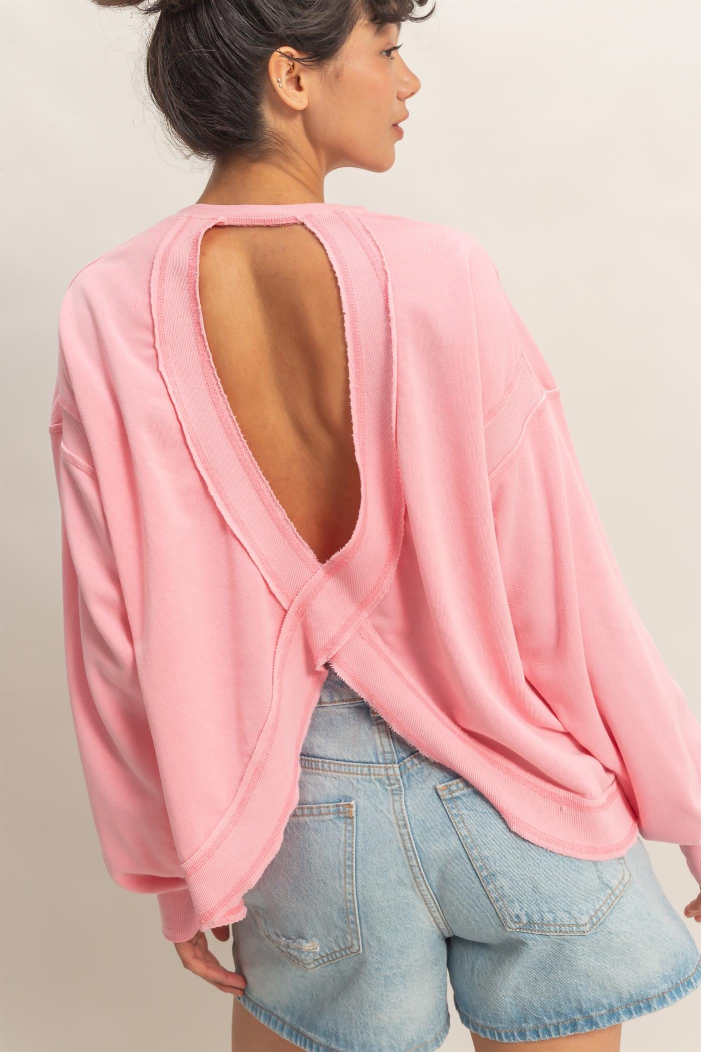 Open Back - Pink