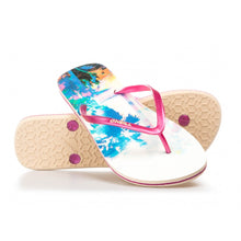 Summerland Print Flip Flops