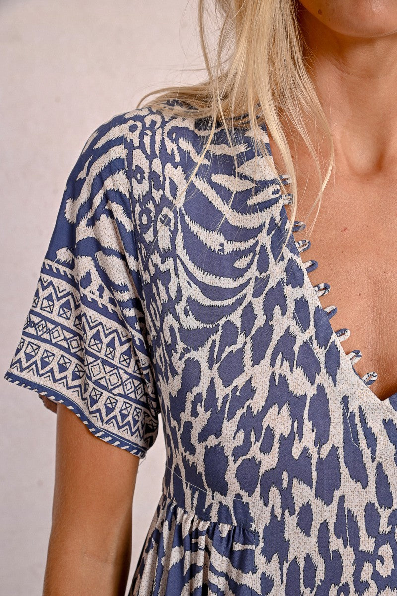 Maggie - Printed Dress
