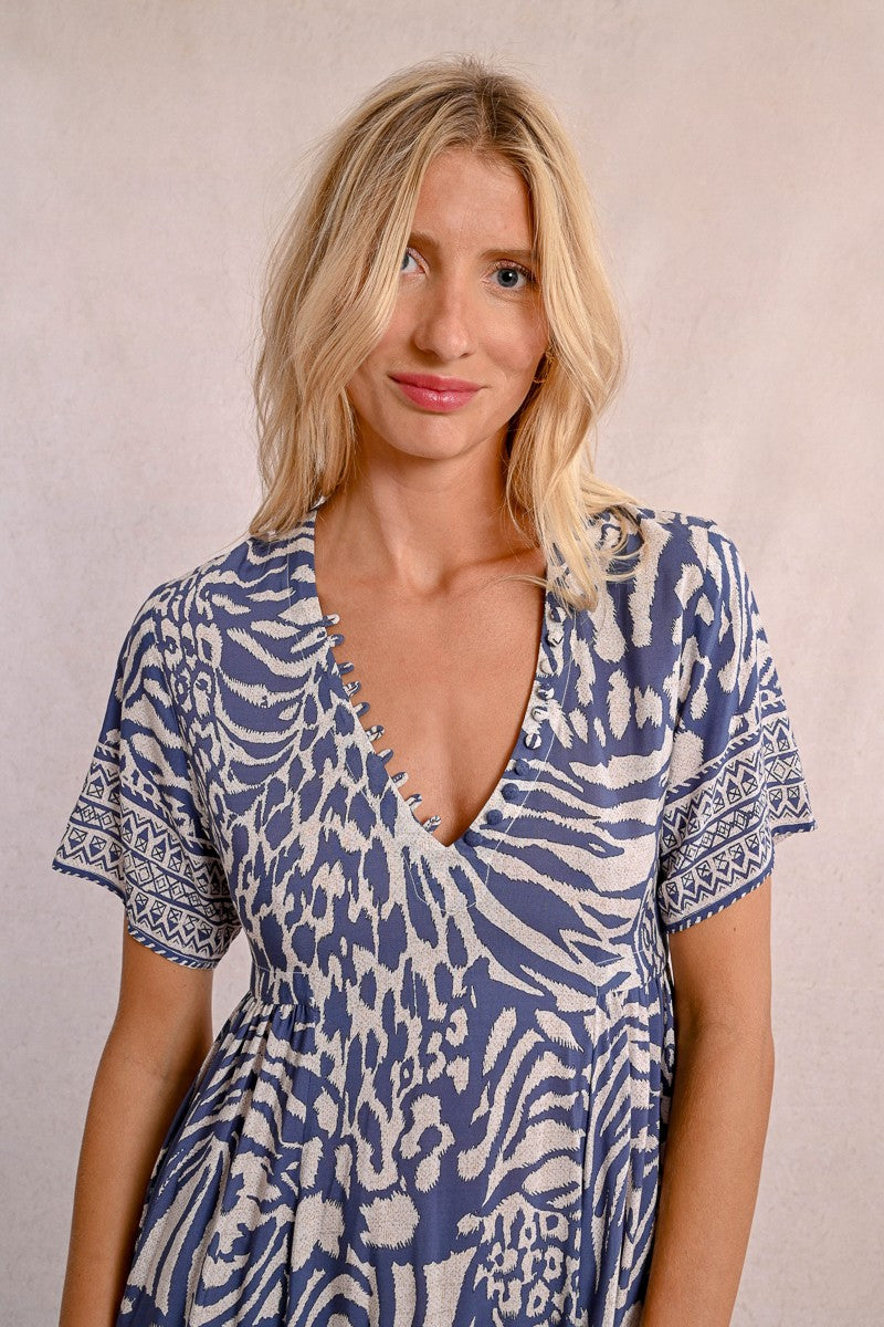 Maggie - Printed Dress