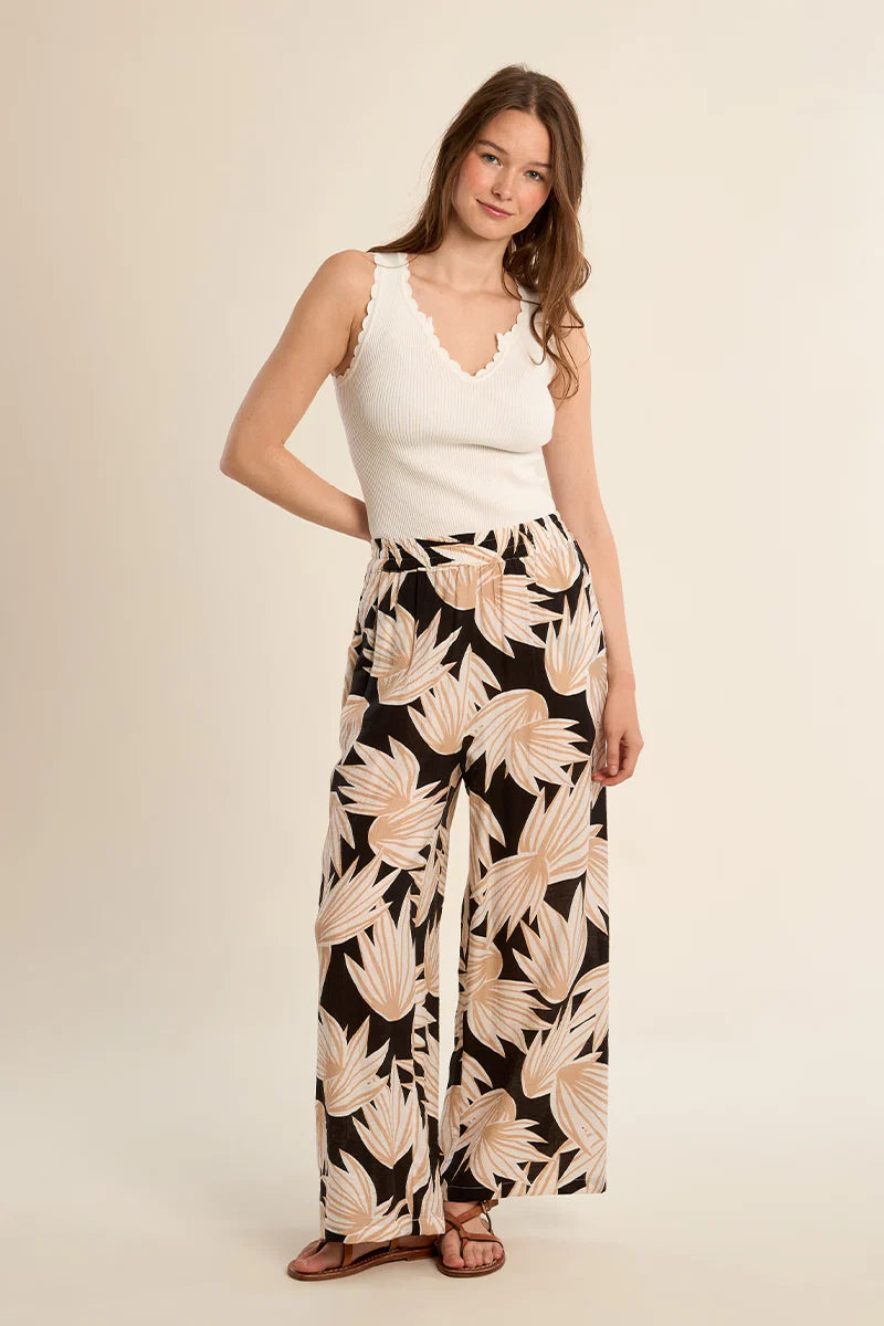 Ava Printed Molly Bracken Pant