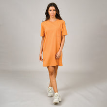 Dara T Shirt Dress - Tangerine