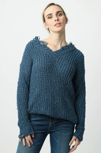 Demi Aegen Blue Sweater
